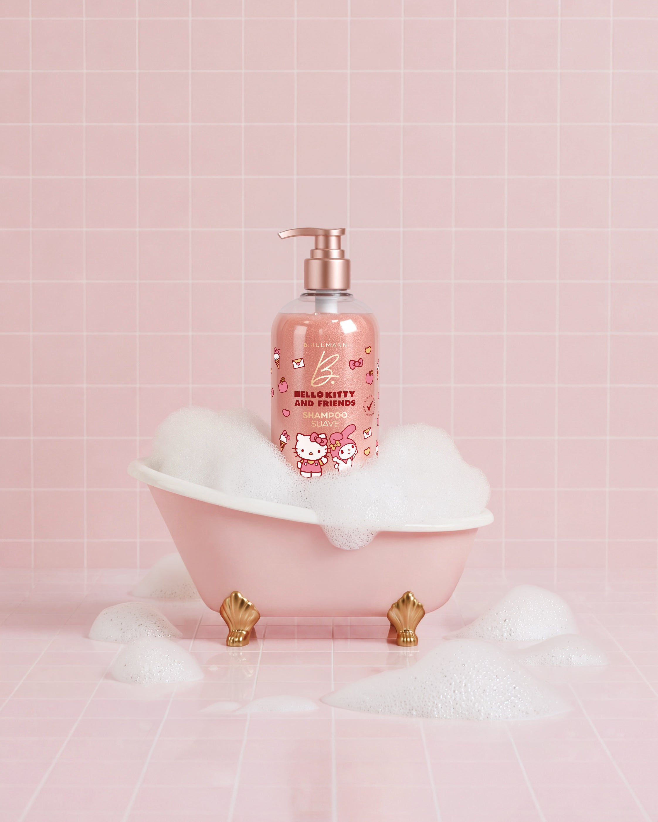 Shampoo BHulmann + Hello Kitty and friends - 300 mL