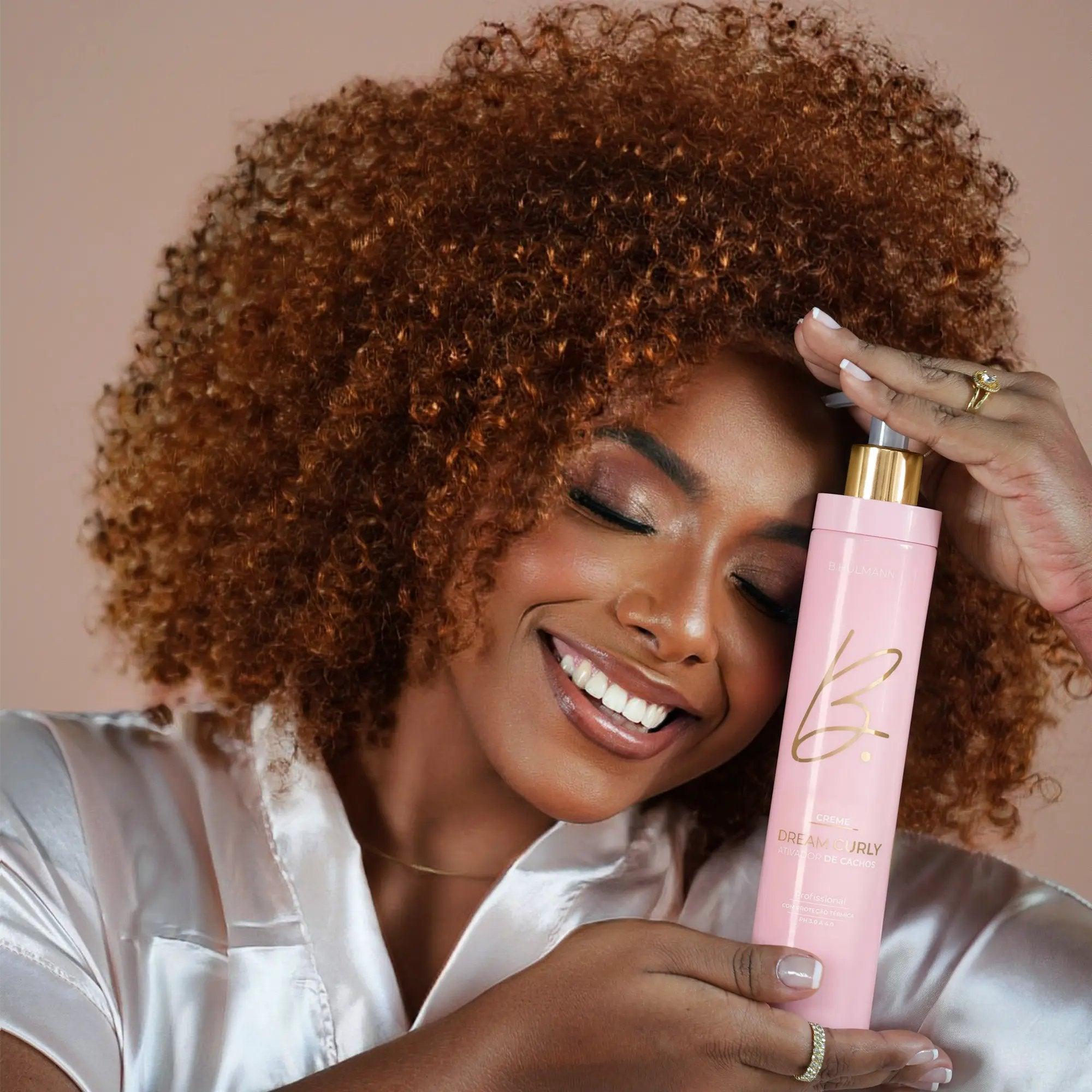 Creme Ativador de Cachos Dream Curly 300ml - B. Hulmann Cosméticos