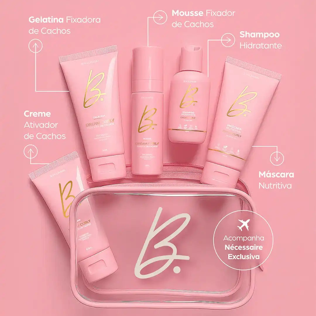 Kit Travel Size  - 5 produtos + necessarie