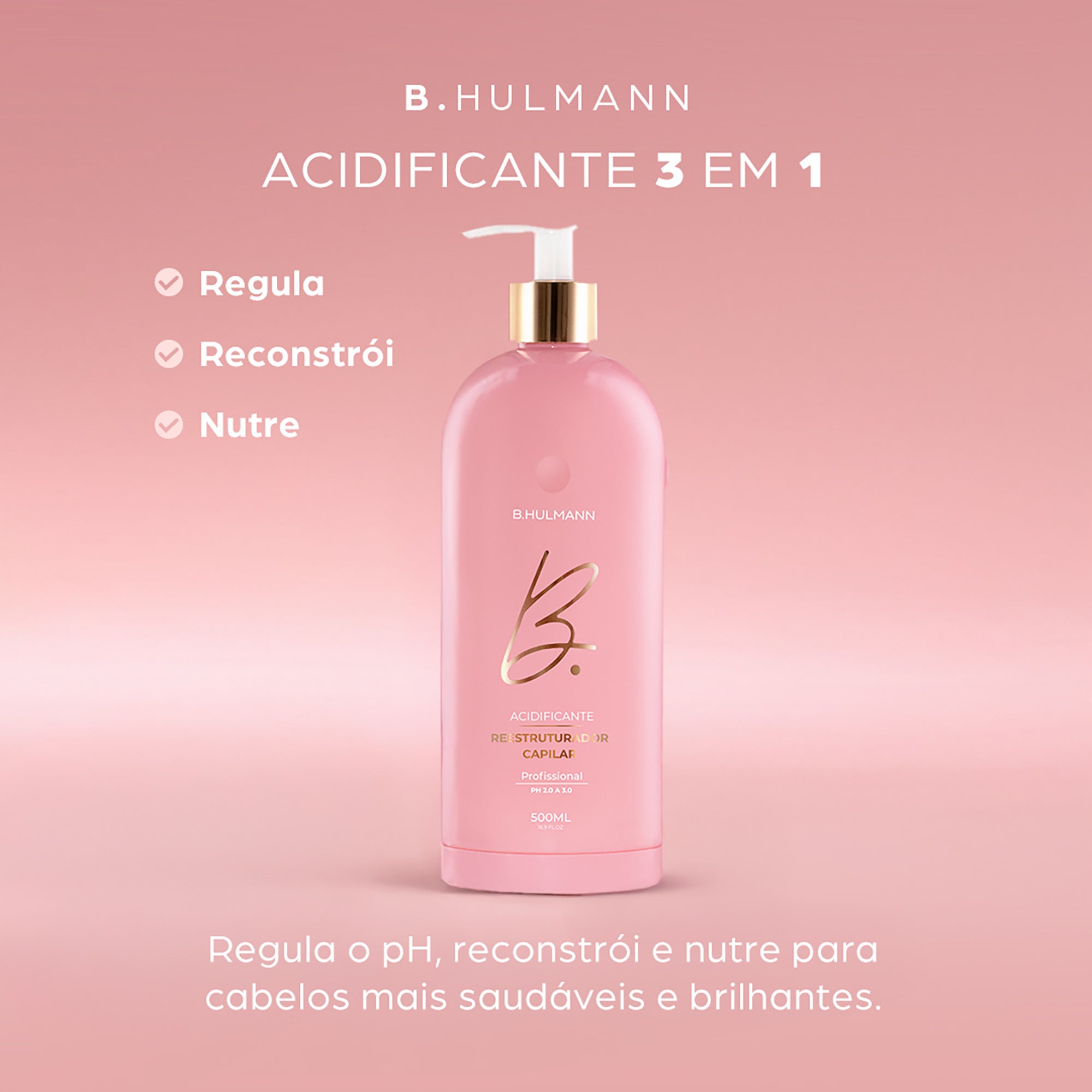 Acidificante 3 em 1 500ml