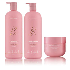 Kit Shampoo, Condicionador 1L e Máscara 300g