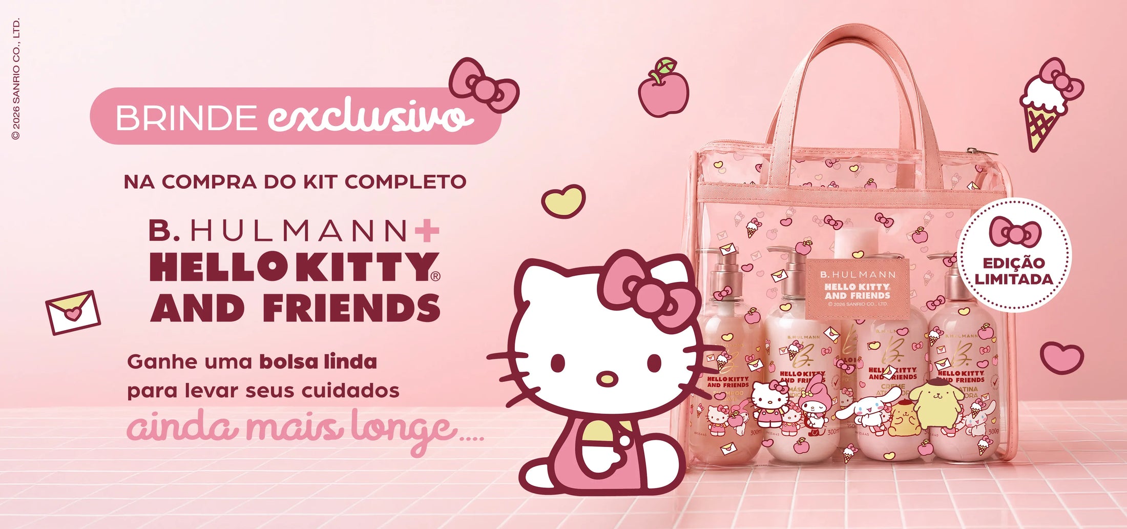 B. Hulmann × Hello Kitty and Friends — lançamento
