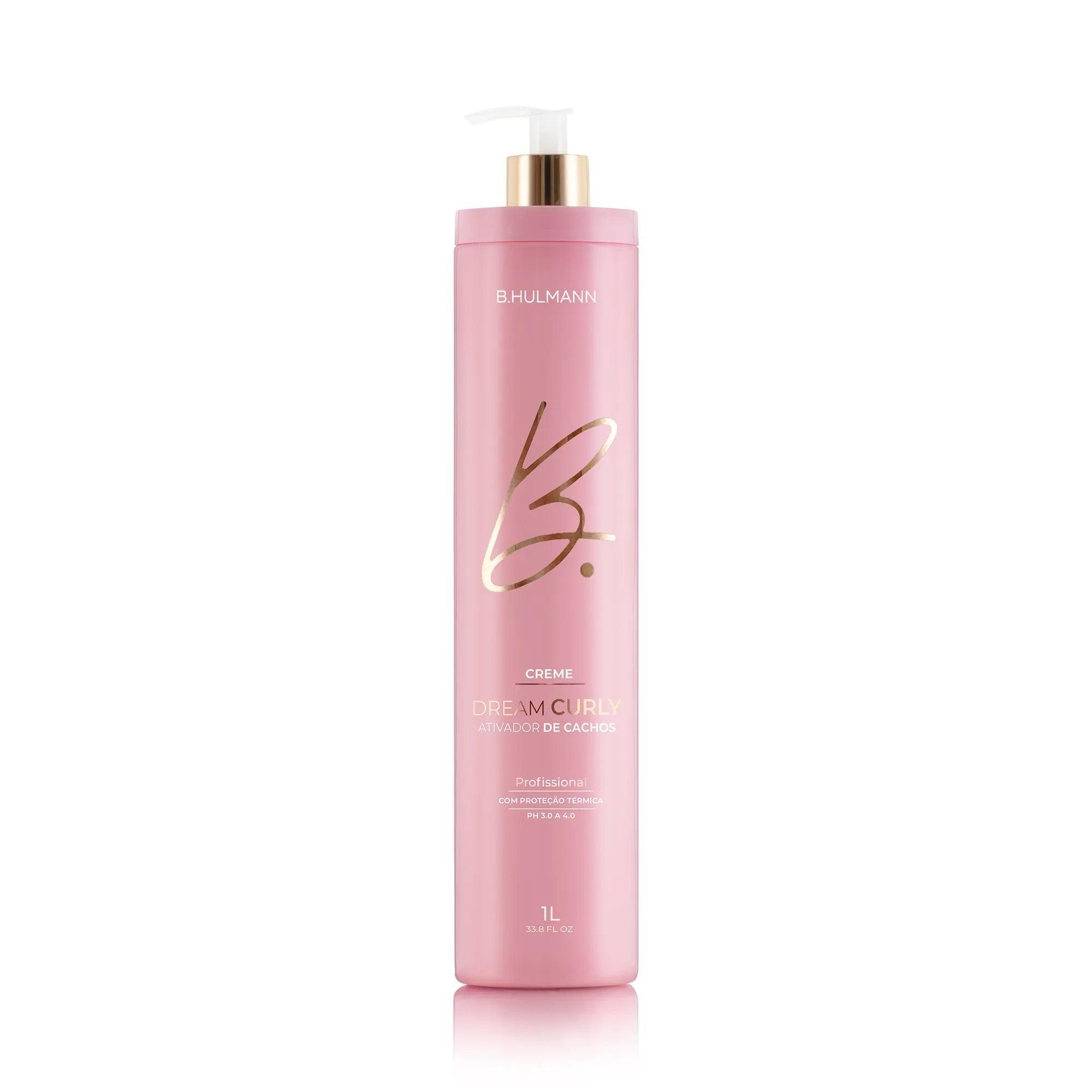 Creme Ativador de Cachos Dream Curly 1L - B. Hulmann Cosméticos